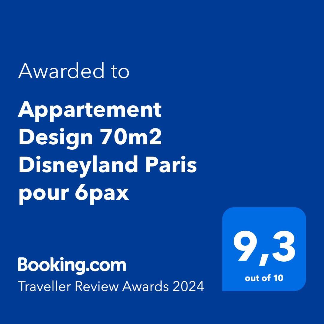Luxueux Appartement Design 70M2 Disneyland Paris Pour 6Pax Chessy  Exterior photo